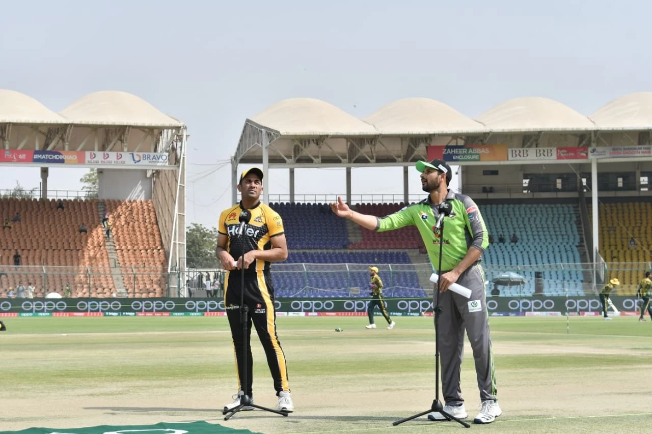 Lahore Qalandars win toss, decide to bowl first against Peshawar Zalmi